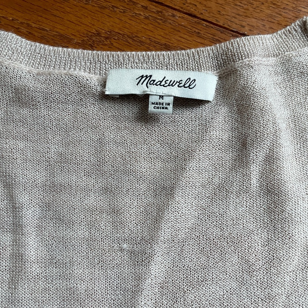 Madewell Light weight Knit Sweater ~ Oversized M ~ - Picture 2 of 5